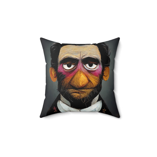 Muppet Presidents - Spun Polyester Square Pillow