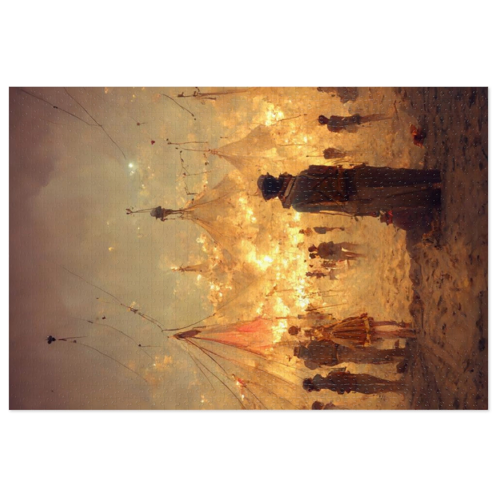 burning man festival by antoine de saint-exupéry