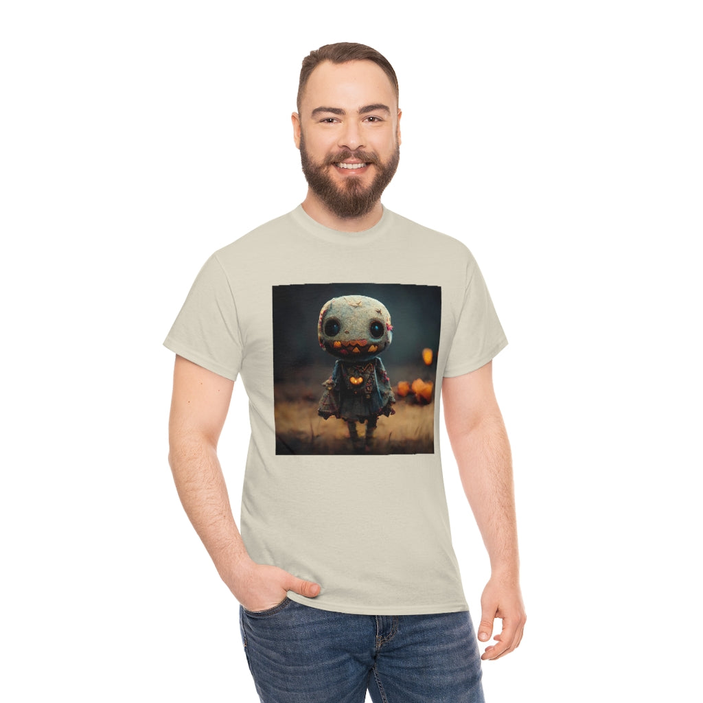 cute_halloween_zombie_concept_art_realistic_octane_render - Unisex Heavy Cotton Tee