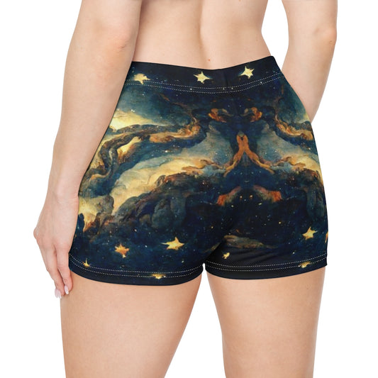 the night sky by michaelangelo - Women's Shorts (AOP)