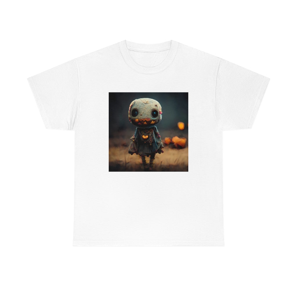 cute_halloween_zombie_concept_art_realistic_octane_render - Unisex Heavy Cotton Tee