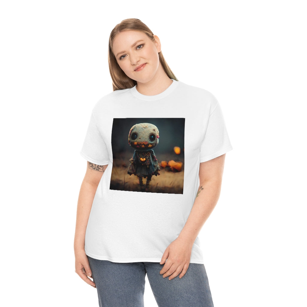 cute_halloween_zombie_concept_art_realistic_octane_render - Unisex Heavy Cotton Tee