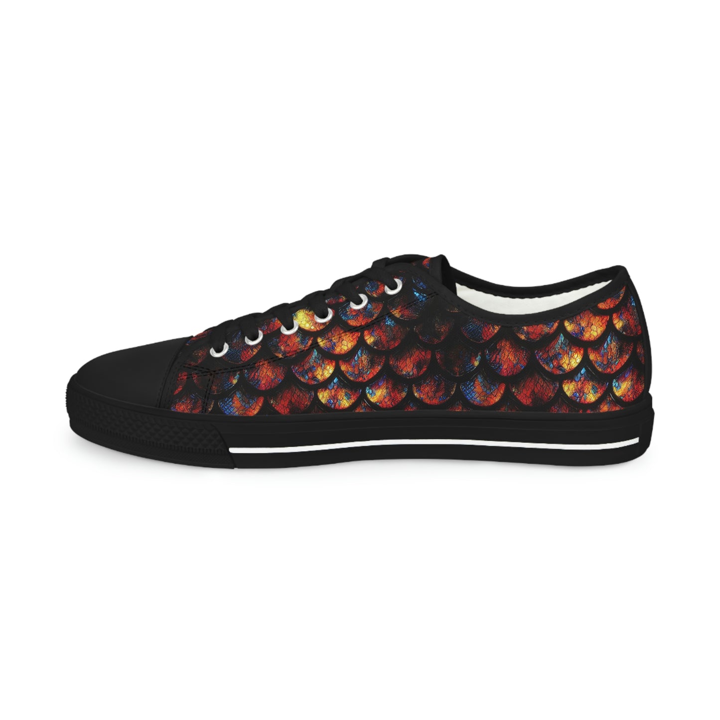 Dragonscale Men's Low Top Sneakers