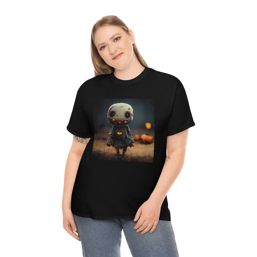 cute_halloween_zombie_concept_art_realistic_octane_render - Unisex Heavy Cotton Tee