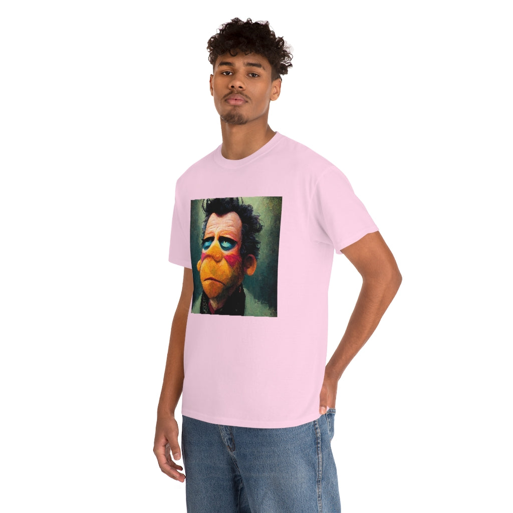 tom waits as a muppet - Unisex Heavy Cotton Tee