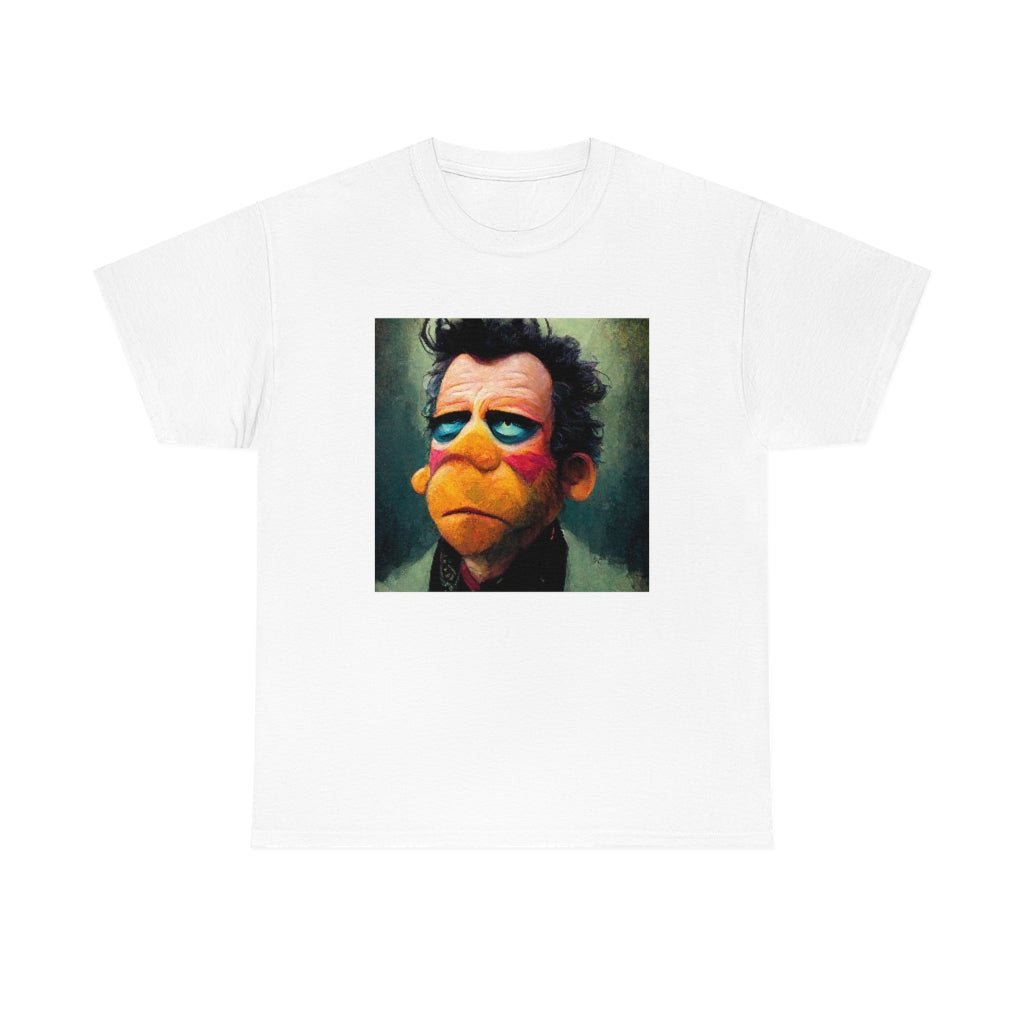 tom waits as a muppet - Unisex Heavy Cotton Tee