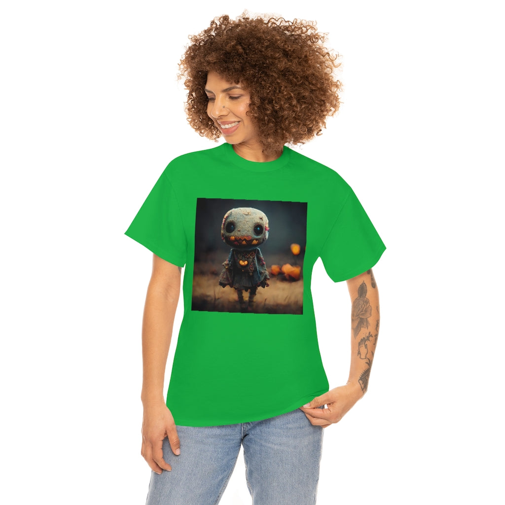 cute_halloween_zombie_concept_art_realistic_octane_render - Unisex Heavy Cotton Tee