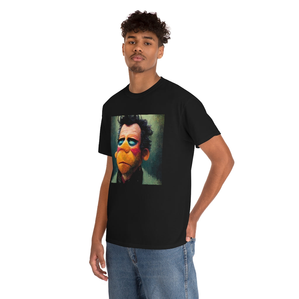 tom waits as a muppet - Unisex Heavy Cotton Tee