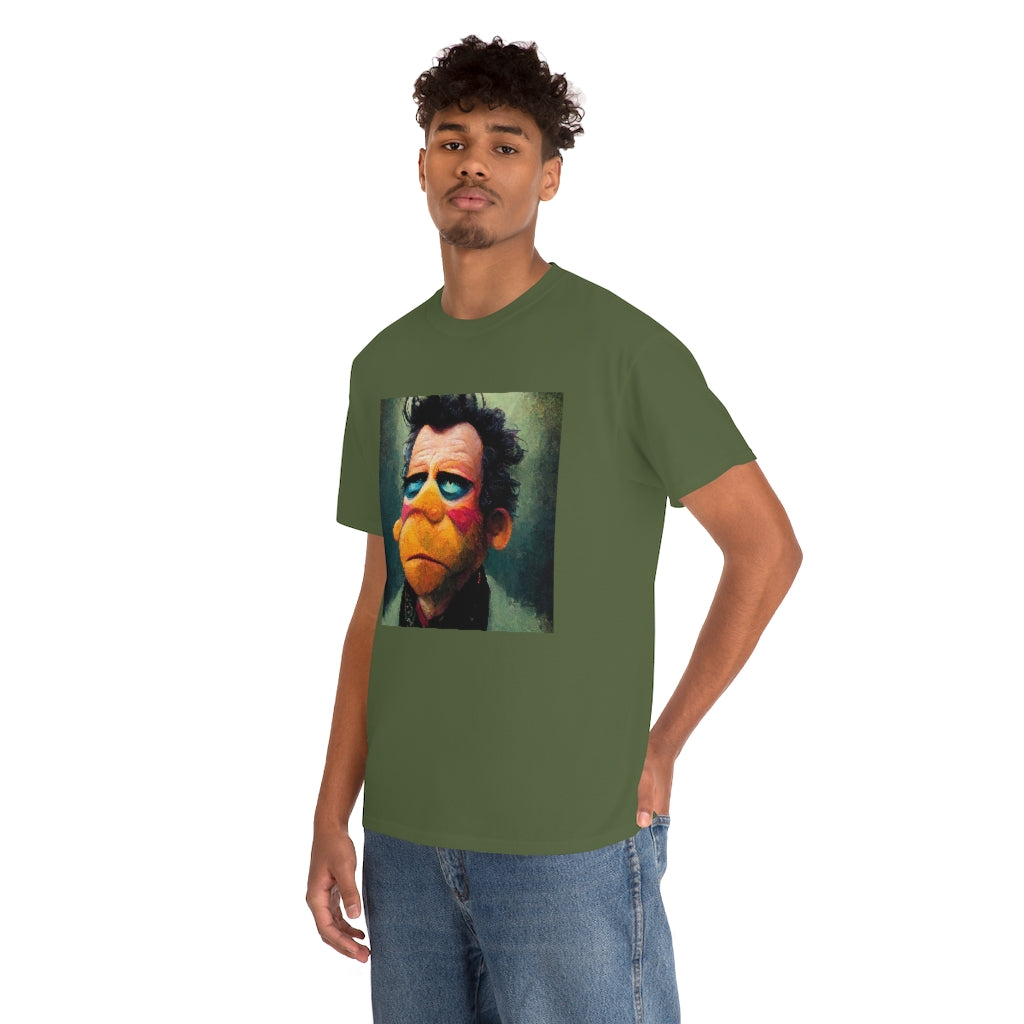 tom waits as a muppet - Unisex Heavy Cotton Tee